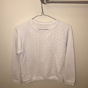 Zara white sweater